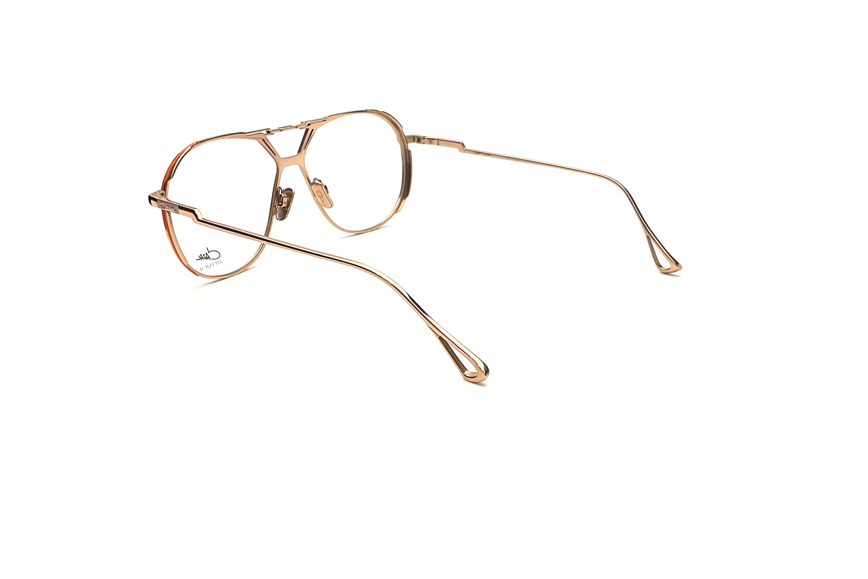 Cazal 5013 Rose Gold & Orange Sunglasses for Men & Women - Stylish UV Protection Shades for Outdoor Activities, Driving, and Fashion