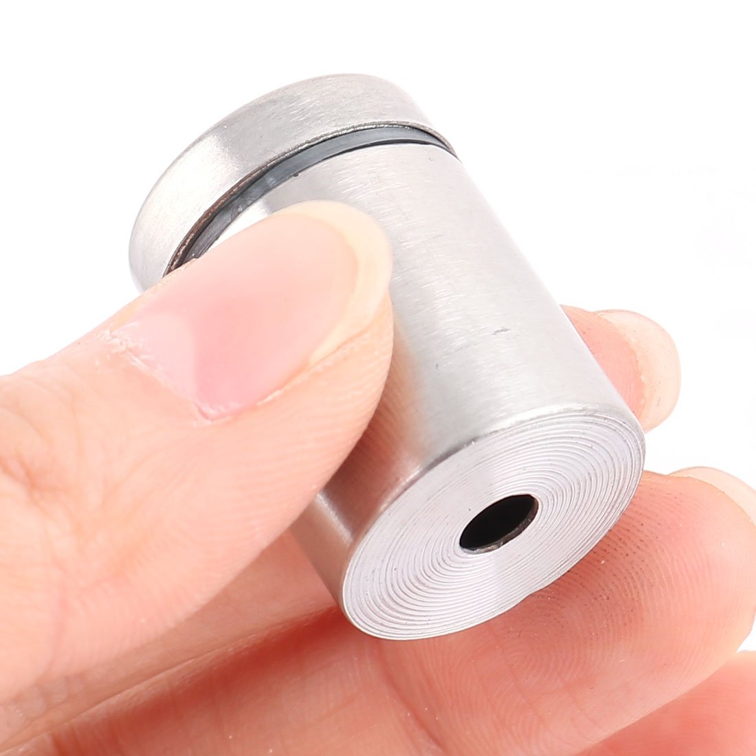 3 Pack Stainless Steel Standoff Screws for Glass Displays - Perfect for Signage, Retail Fixtures & Trade Show Booths