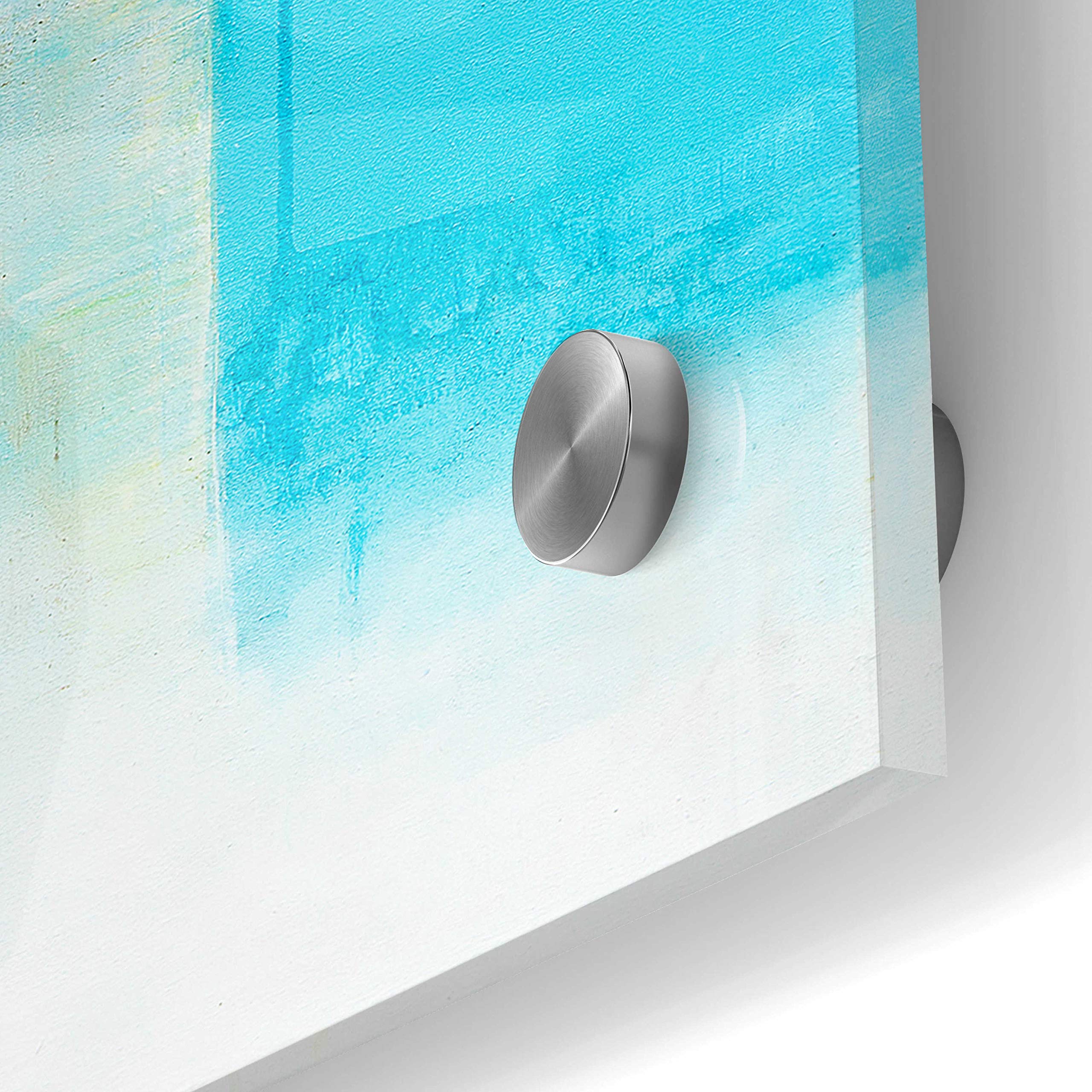 Epic Art 'Serie Caminos #22' by Ines Benedicto - 24x24 Inch Modern Acrylic Glass Wall Painting - Perfect for Living Room, Bedroom & Office Decor