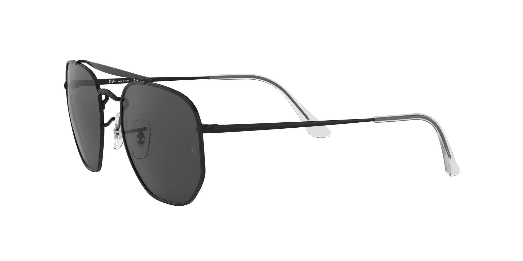 Ray-Ban RB3648 The Marshal Square Sunglasses for Men & Women - UV Protection, Polarized Lenses, Classic Aviator Style - Perfect for Driving, Beach, Outdoor Activities