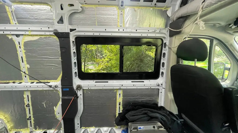 VWD Ram ProMaster Van Slider Window 2014-2023 Driver Side Forward Replacement Part | Durable & Easy Installation | Perfect for Cargo Vans, Delivery Trucks & Camping Conversions
