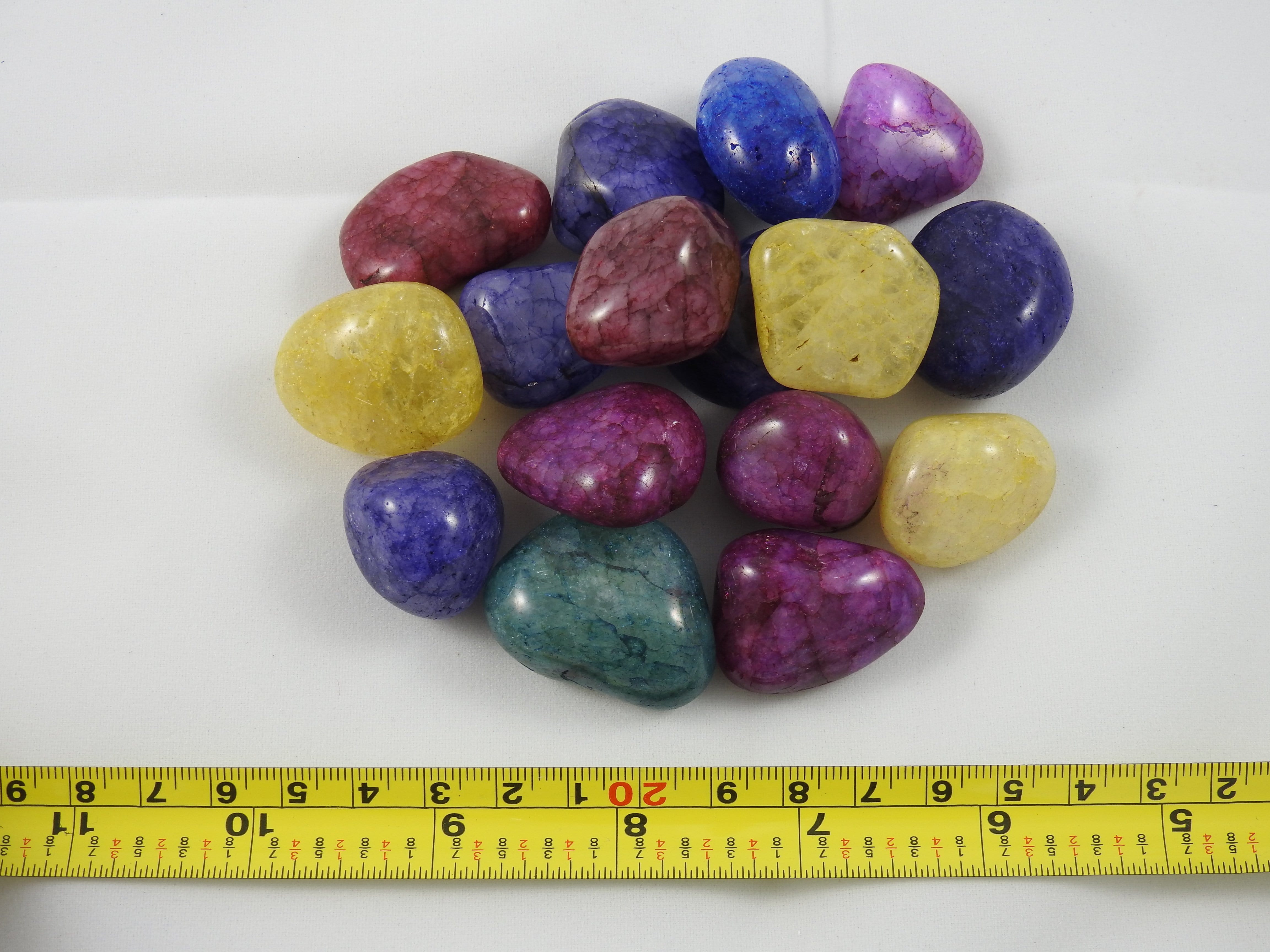 Natural Crackled Quartz Stone (1 Piece) - Healing Crystal for Meditation, Reiki, and Home Decor