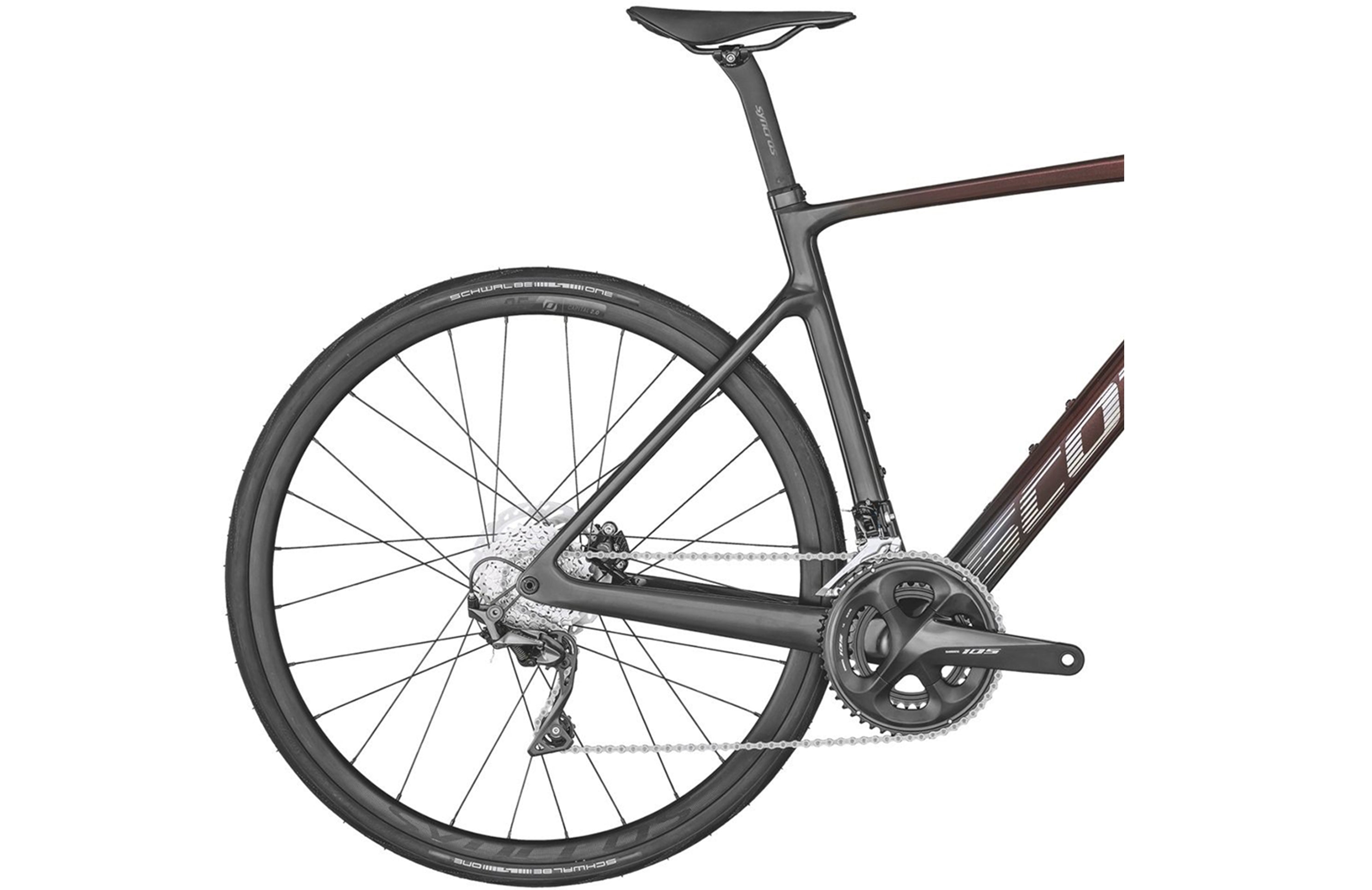 Scott Addict eRide 30 Electric Road Bike - Lightweight Carbon Frame & Shimano 105 Groupset | Perfect for Commuting, Fitness Training & Long-Distance Cycling
