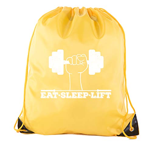 Eat Sleep Lift-athletic Gold