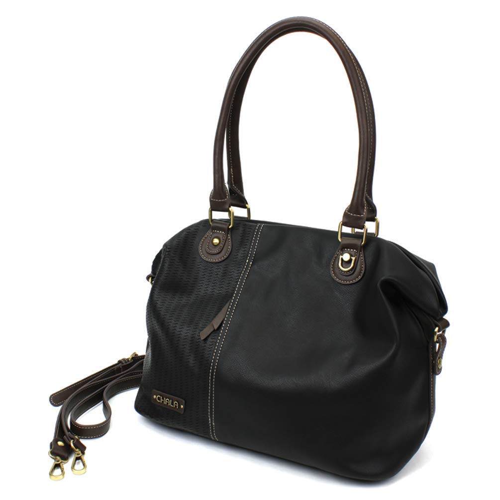 CHALA Laser Cut Handbags for Women - Stylish Tote & Shoulder Purse with Matching Wallet Set (Perfect Gift for Birthday, Mother's Day & Daily Use)