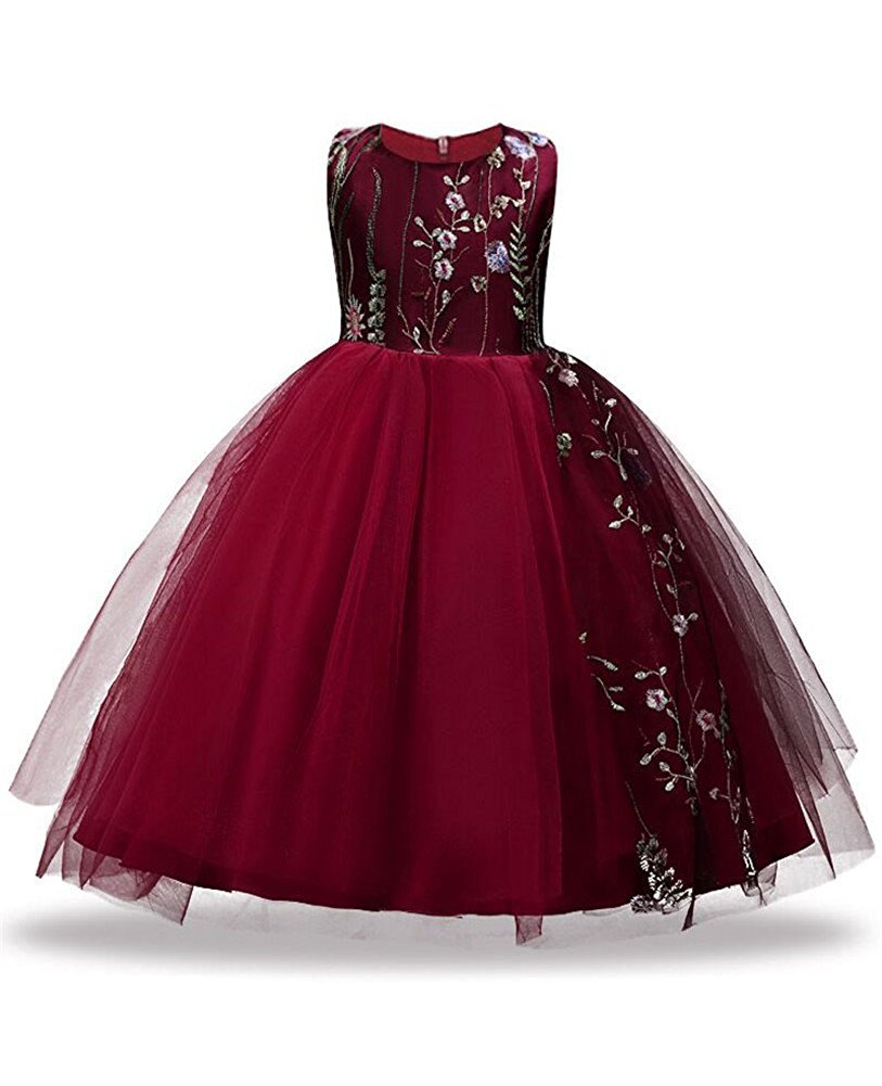 Adorable Baby Girl Dress with Embroidery - Perfect for Special Occasions & Photo Shoots