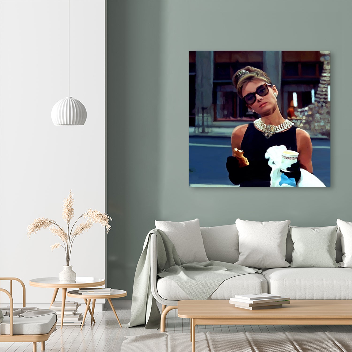 Audrey Hepburn Breakfast at Tiffany's Poster - Classic Movie Wall Art for Home & Office Decor - Perfect for Living Room, Bedroom, or Gift