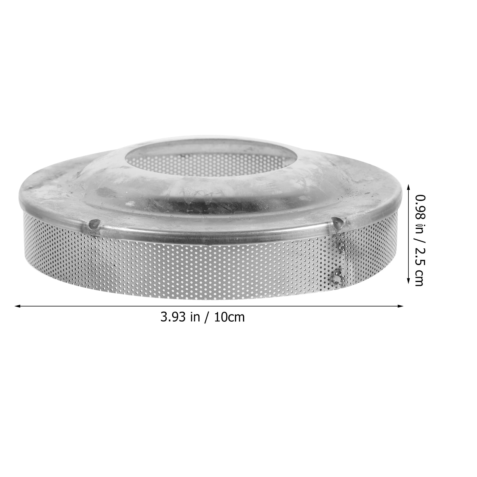 ABOOFAN Stainless Steel Cotton Candy Machine Cover - Sugar Dispenser Bowl Mesh Cover for Candy Floss Maker, Replacement Spare Parts for Cotton Candy Maker - Perfect for Home Parties, Carnival Events, and Fairground Snack Stalls