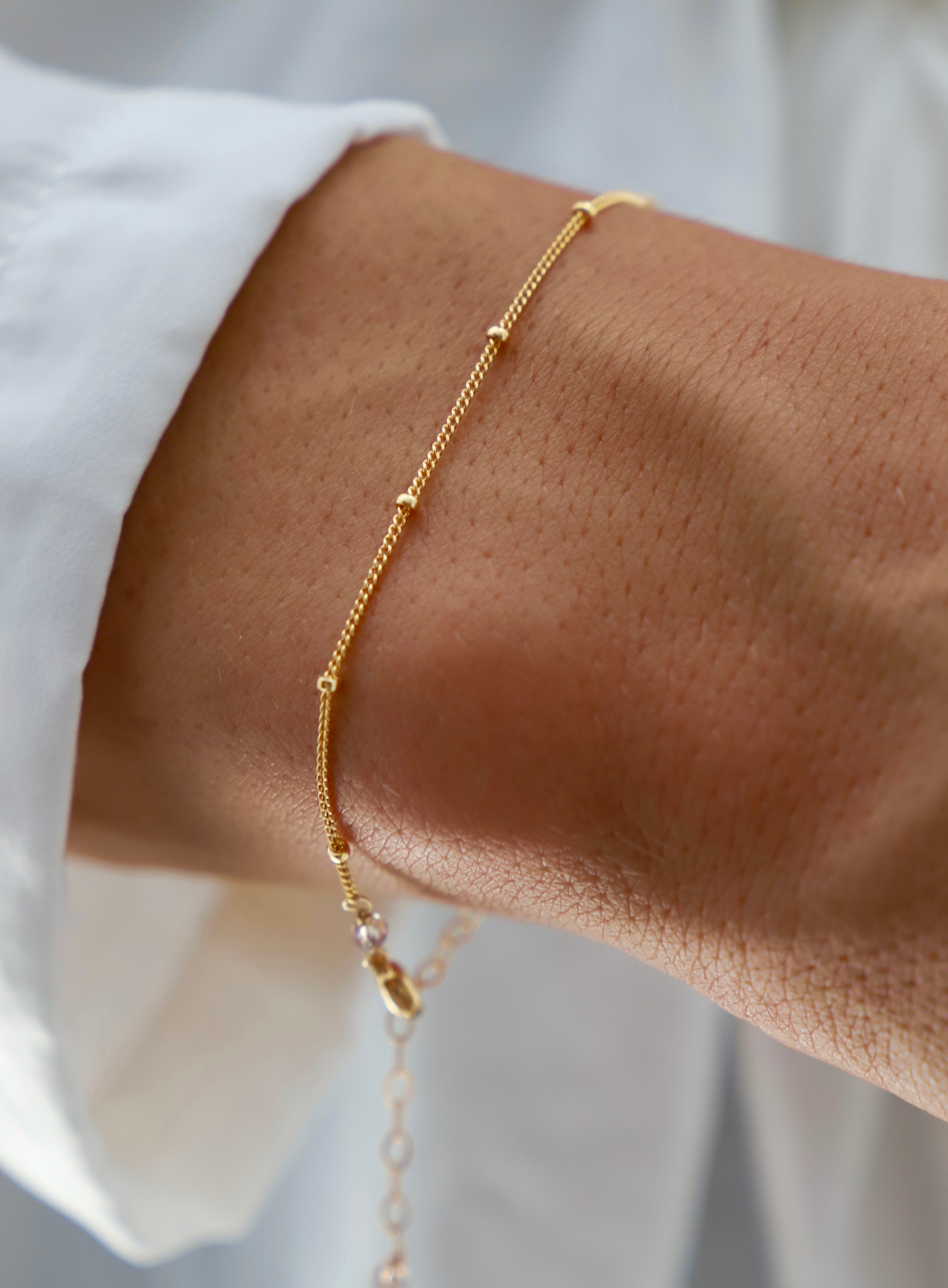 Delicate Ball Chain Bracelet for Women - Elegant & Dainty Jewelry for Everyday Wear, Gifts & Special Occasions
