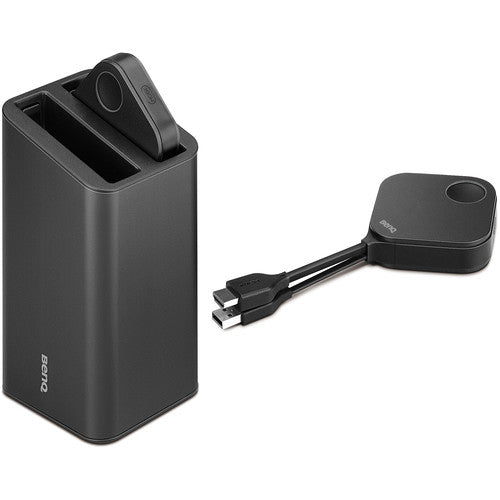 BenQ WDC10 Wireless HDMI Presentation System - Plug & Play, Full HD 1080p, Low Latency for Business Meetings, Classrooms & Home Theater