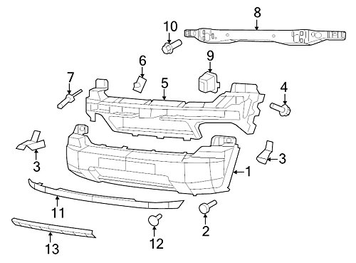 Mopar 57010122AA Air Dam - Front Bumper Lip Spoiler for Dodge Ram 1500/2500/3500 - Improve Aerodynamics & Style - Perfect for Off-Roading & Daily Driving