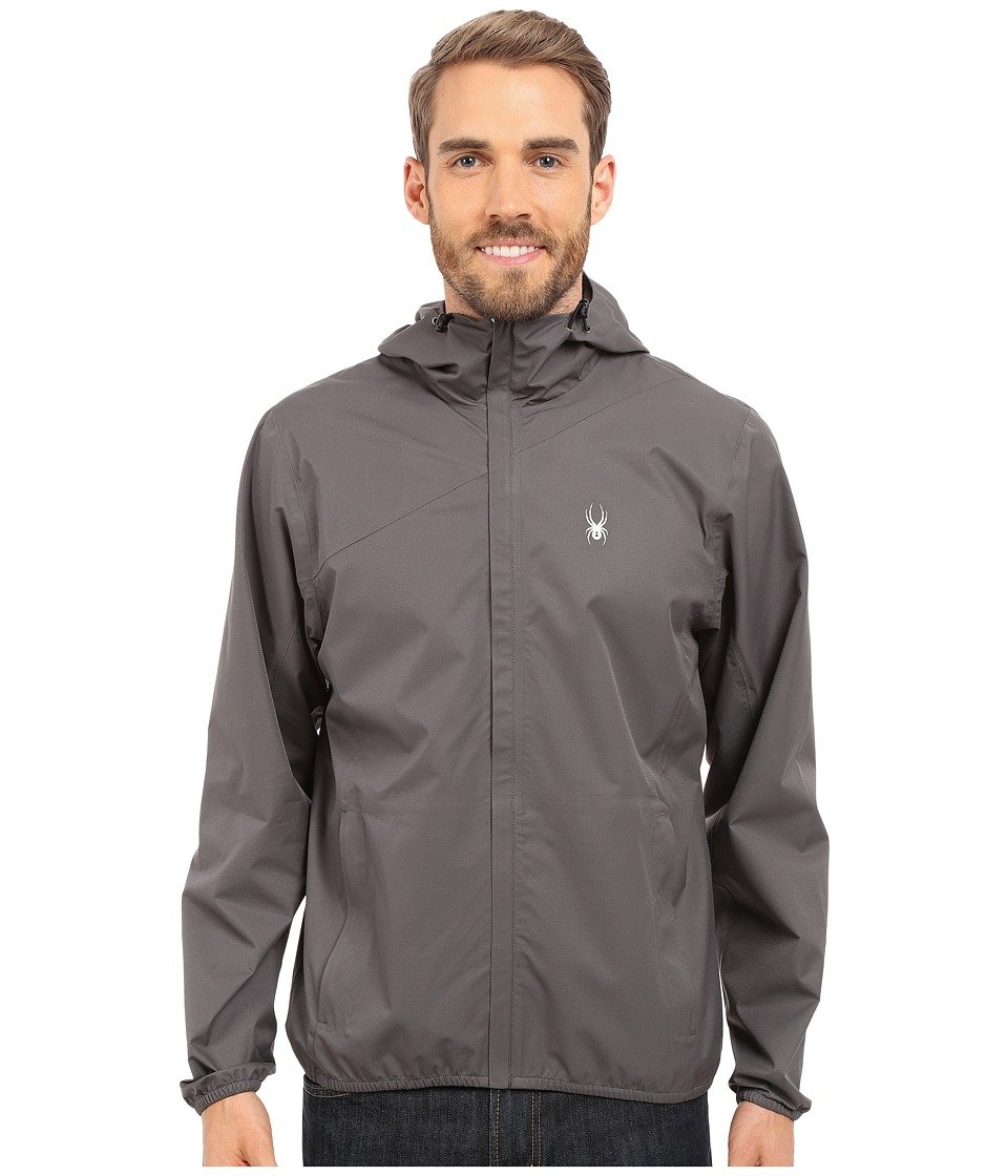 Spyder Men's Bayse Shell Jacket - Lightweight Waterproof Windbreaker for Hiking, Skiing & Outdoor Activities