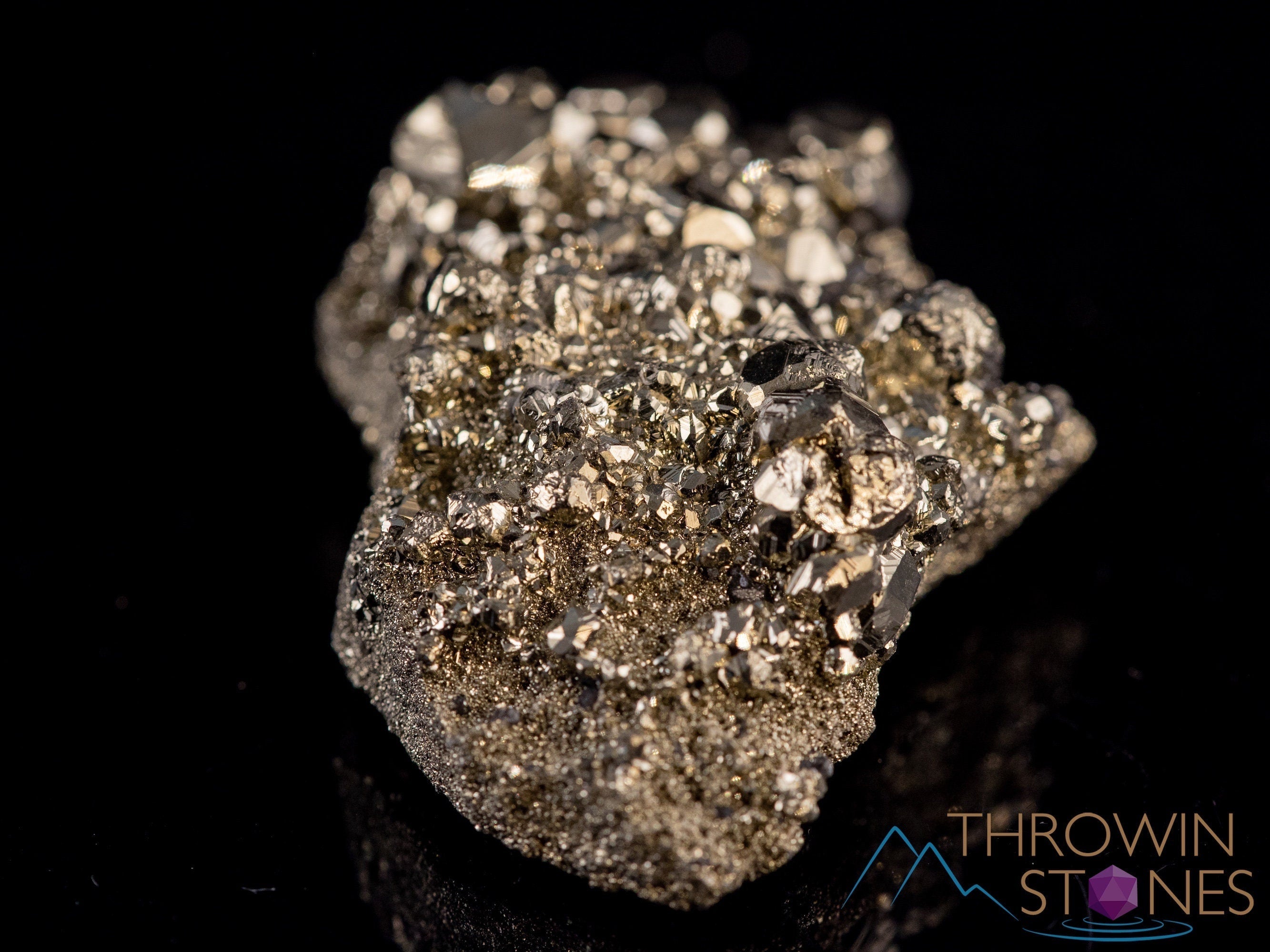 PYRITE Raw Crystal Cluster - Natural Healing Stones for Home Decor, Housewarming Gift & Spiritual Healing | Perfect for Meditation, Office Desk & Feng Shui