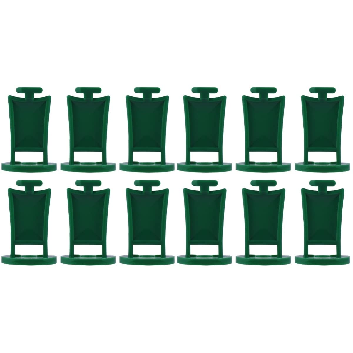 HANABASS 100 Pack Greenhouse Hooks - Heavy Duty Plastic Hanging Clips for Plants, Flowers, and Vines | Perfect for Greenhouses, Indoor Gardens, and Vertical Planting Systems