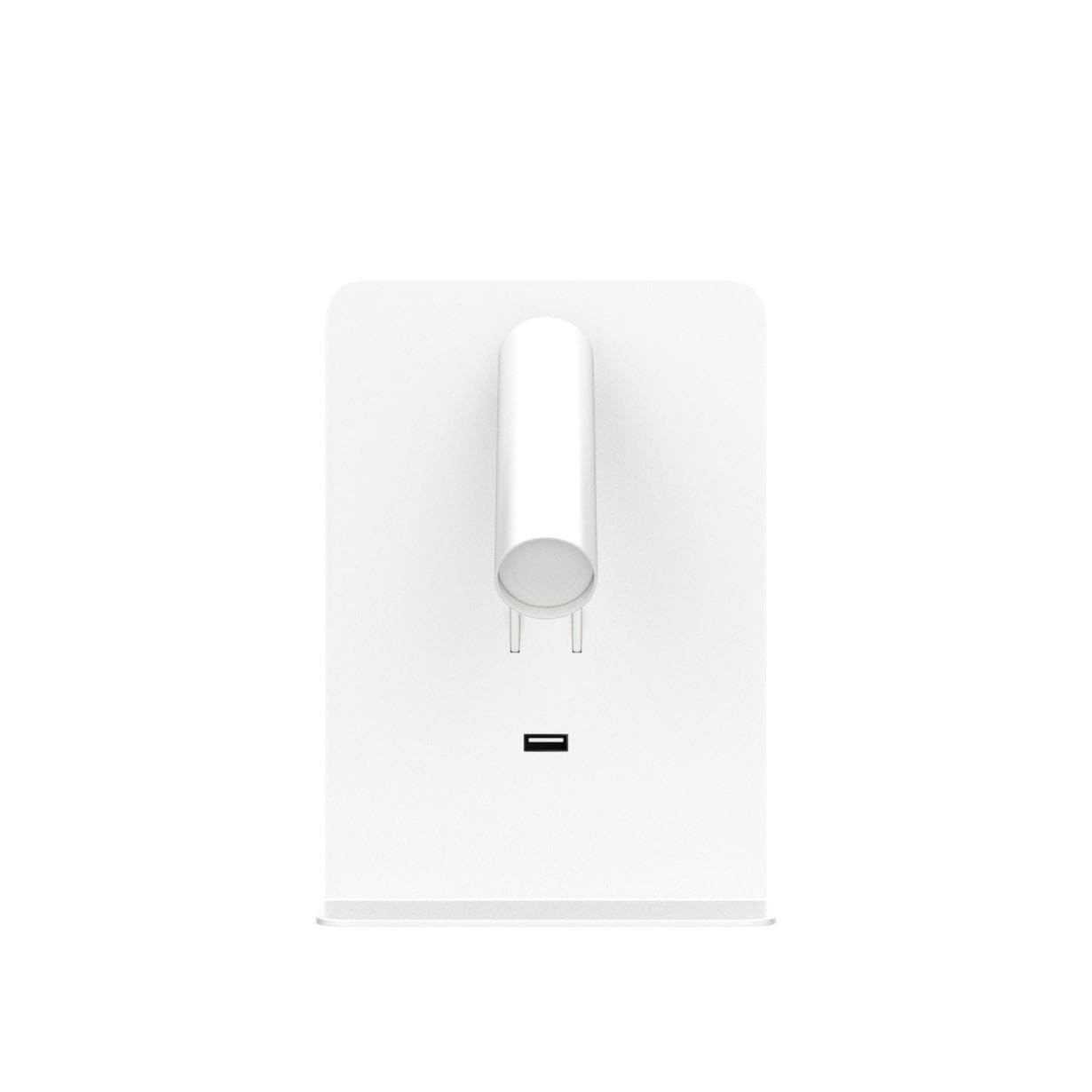 ZEROUNO Plug in Wall Light - LED Bedside Sconce with USB Port & Switch, 3000K Warm White, Wall Mounted Reading Lamp for Bedroom, Living Room, Dorm, Nursery (Easy Installation, Energy Efficient)