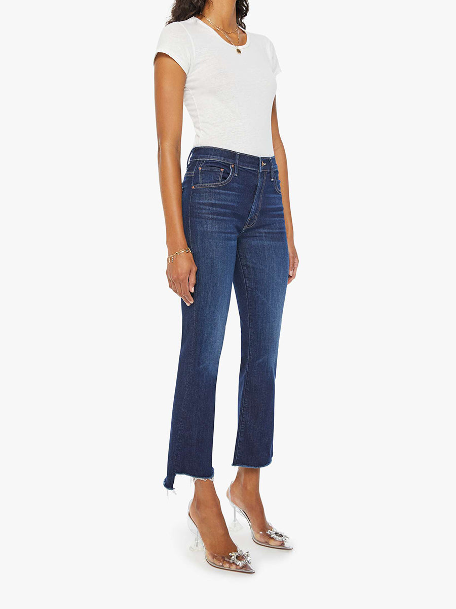 INSIDER CROP STEP FRAY HEM IN OFF LIMITS - Trendy Distressed Denim Shorts for Women | Perfect for Summer Outfits, Beach Vacations & Casual Street Style