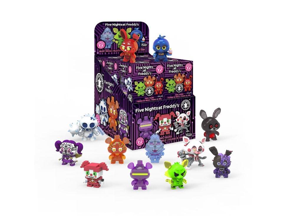 Funko Mystery Mini Marvel Five Nights at Freddy's Special Delivery 12-Pack Display Case - Collectible Action Figures for Gamers & Marvel Fans - Perfect for Home Decor, Gifts, and Convention Displays