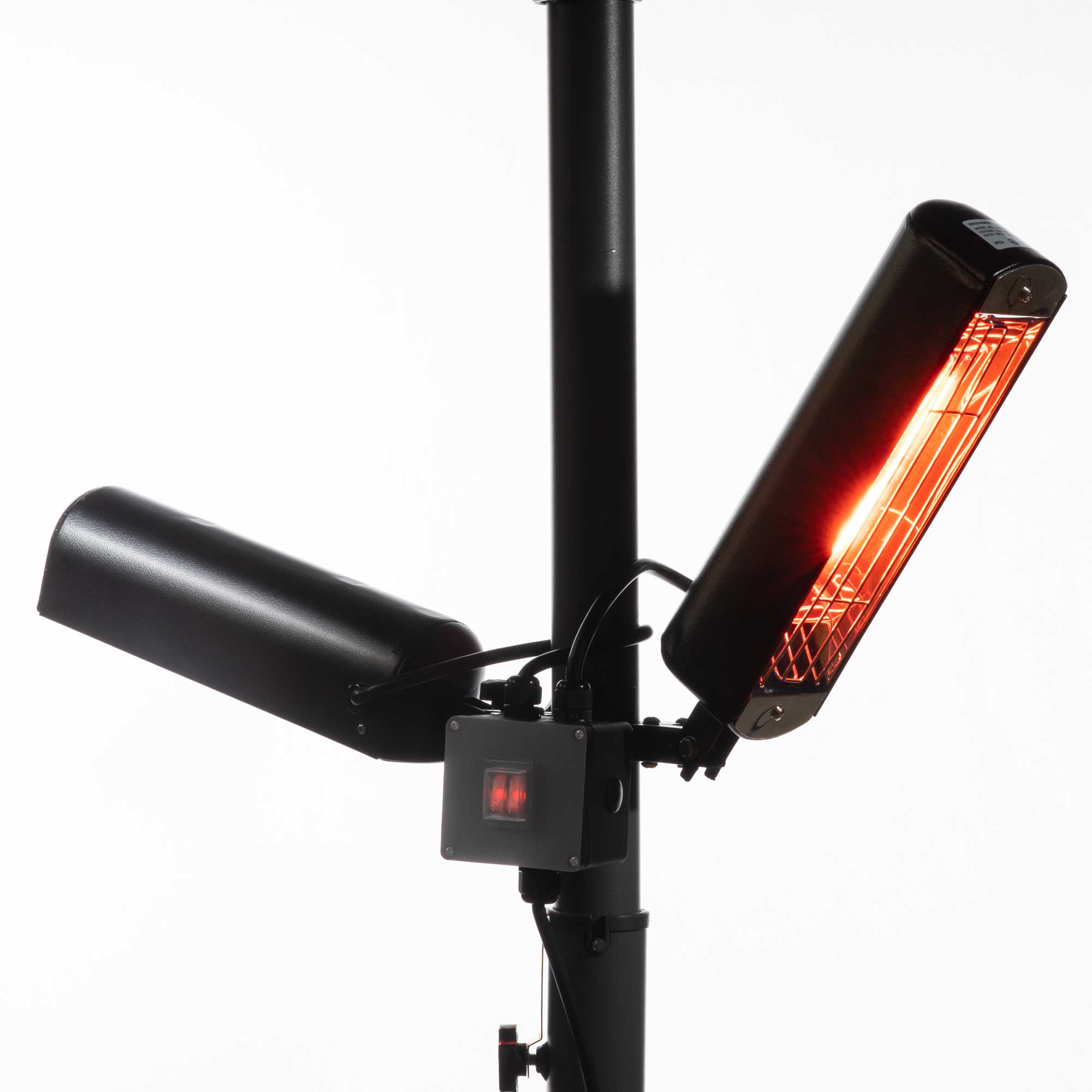 Portable Folding Patio Heater with Infrared Technology - 1600W Outdoor Gazebo & Parasol Heater - Ideal for Backyard, Garden, and Camping Use - Model DG176