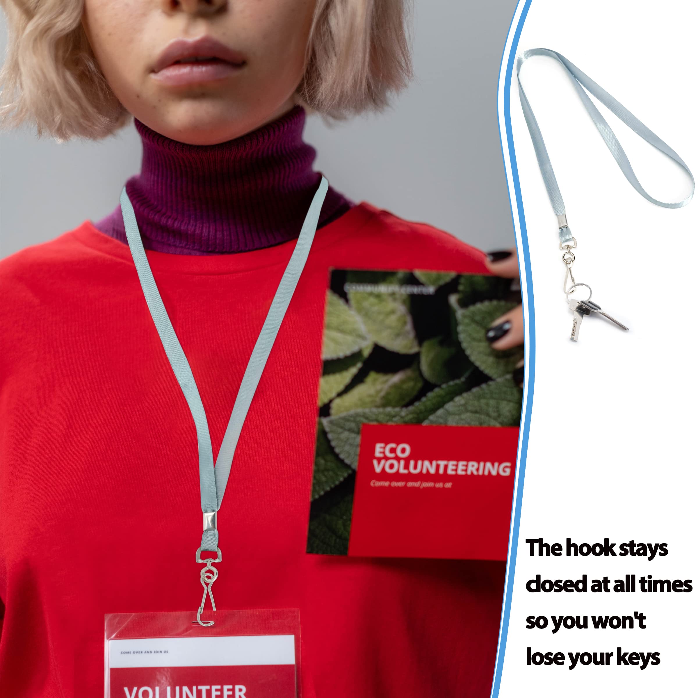 ID Badge Lanyard with Swivel Hook - 36