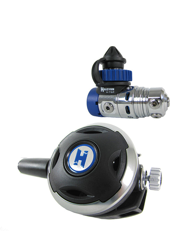 Halcyon H75P / Halo Scuba Diving Regulator - First Stage & Second Stage Combo for Professional Divers | Perfect for Deep Sea Exploration, Cave Diving & Technical Diving Adventures