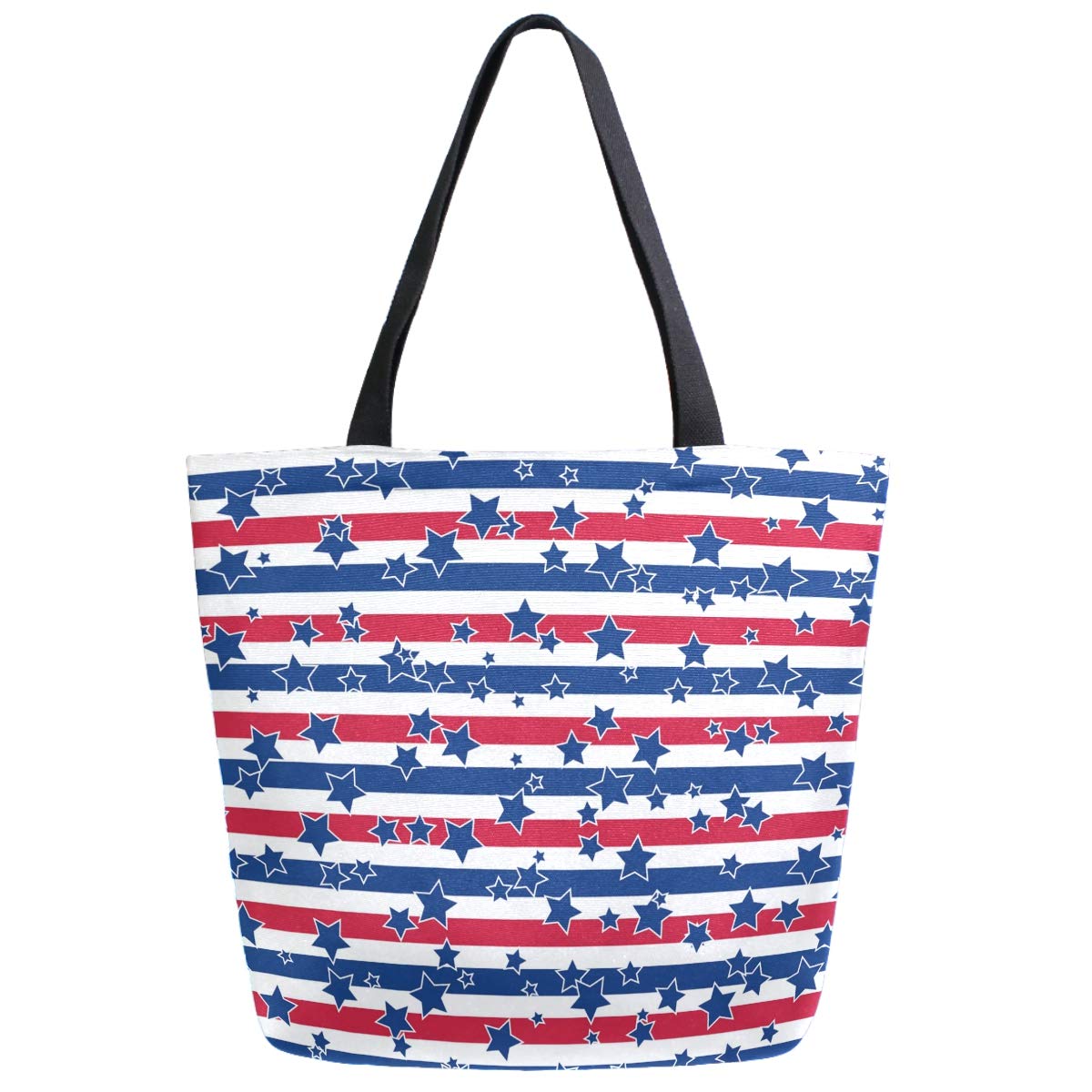 Stylish Extra Large Print Shoulder Tote Bag for Women - Beach Travel, Gym, Grocery Shopping & Weekender - Durable Multipurpose Carryall for Work, Vacation & Daily Use