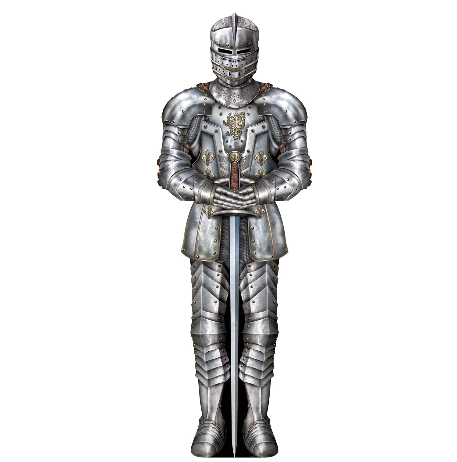 12 Pack Beistle Jointed Suit of Armor Halloween Party Decorations - Perfect for Medieval Themed Parties, Costume Events & Home Decor