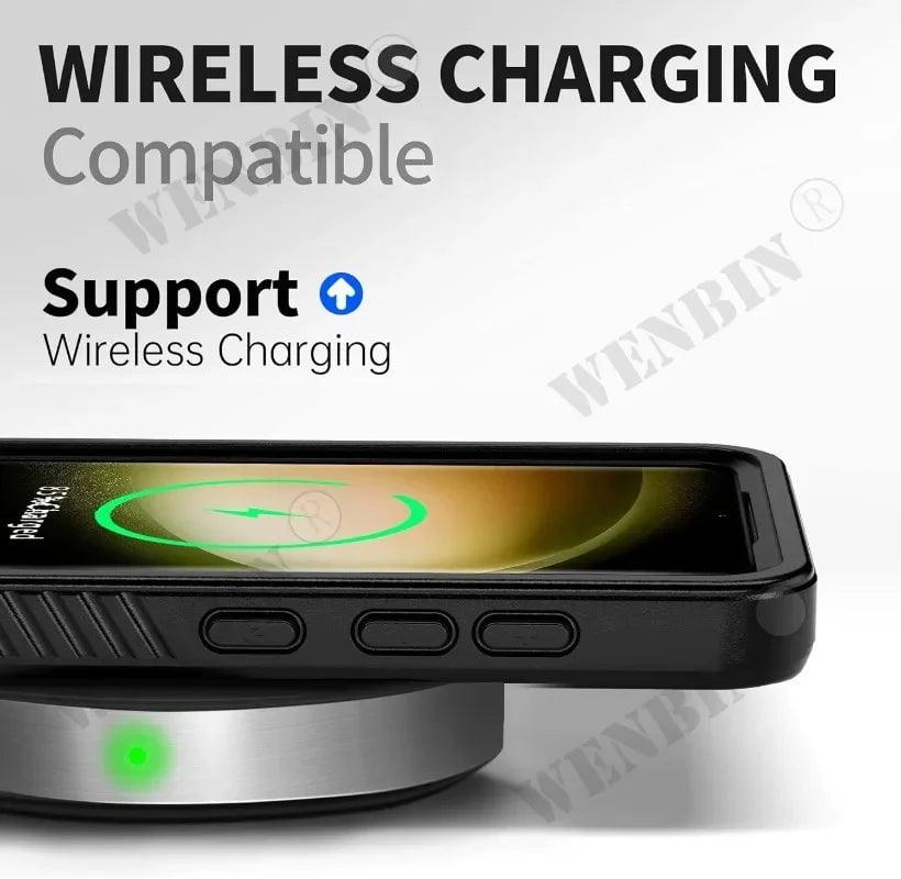 Samsung Galaxy S24 Waterproof Case IP68 Rated - Shockproof & Dustproof Protection for Swimming, Outdoor Adventures & Daily Use