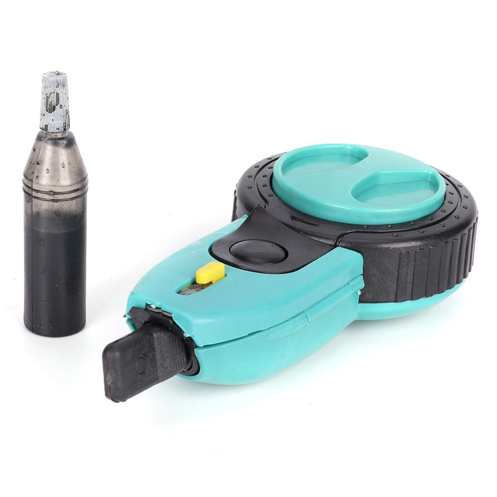 High-Quality Ink Cartridge & Durable Portable Construction Measurement Tools - Mini Pressed Cotton for Woodworking, Carpentry & DIY Home Projects | Perfect for Professional Carpenters, Woodworkers & Home Renovation