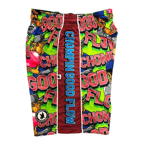 Men's Big Chompin' Flow Shorts - Comfortable Athletic Shorts for Running, Gym & Casual Wear - Perfect for Workouts, Basketball & Summer Activities