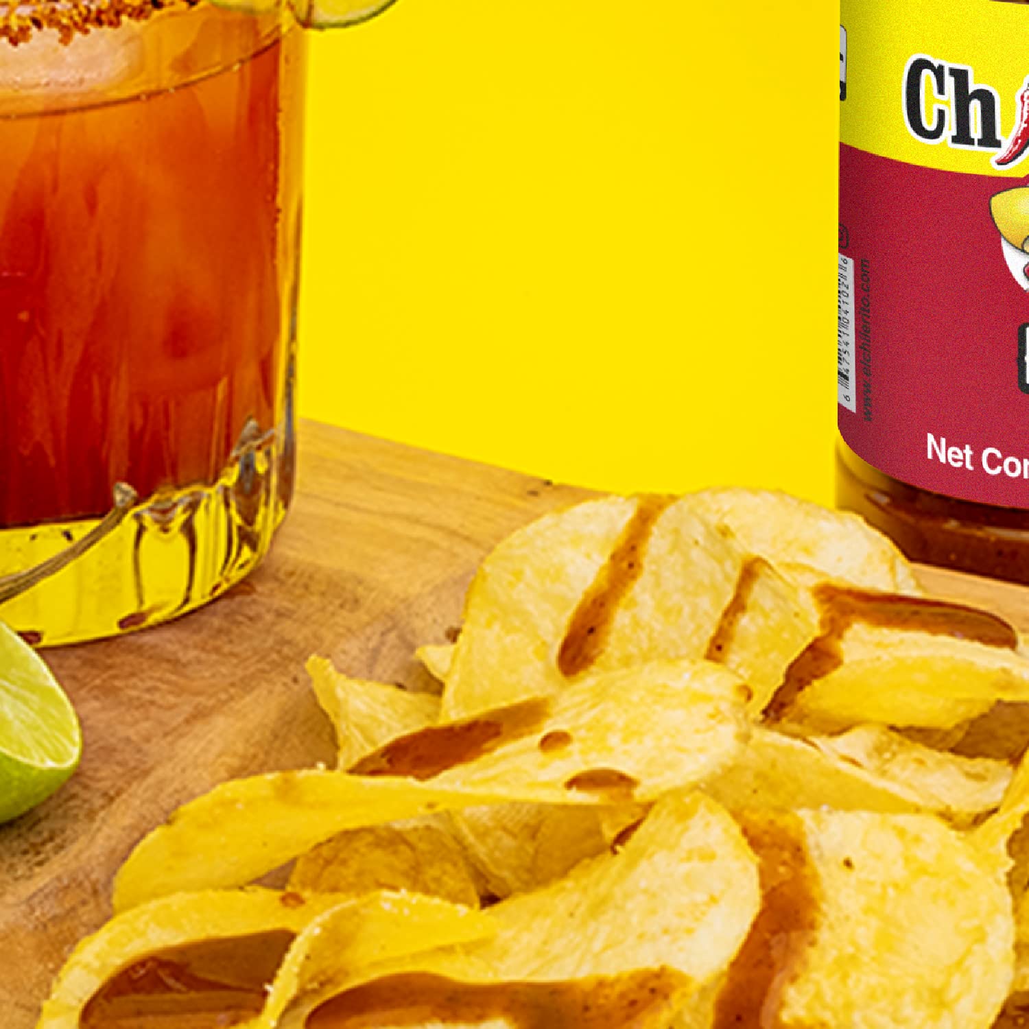EL CHILERITO Hot Sauce 5L (166.6 Fl Oz) - Spicy Chili Botana Sauce for Snacks, Cocktails & Food - Kosher Certified - Perfect for Parties, BBQs & Family Gatherings