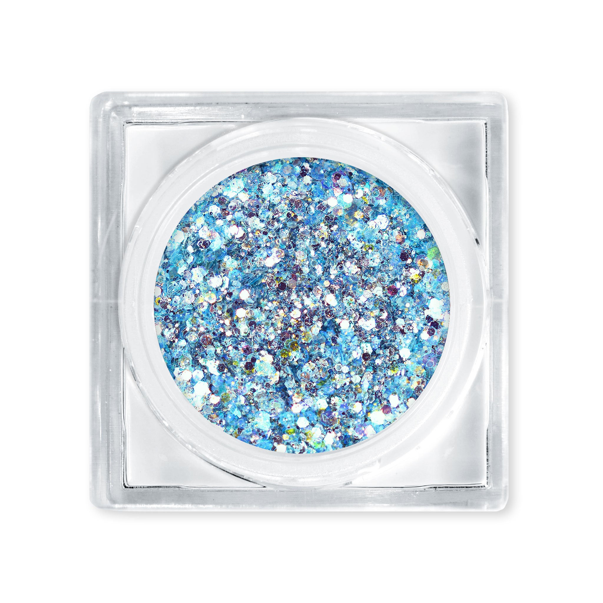 Ellen Glitter Mix - Premium Cosmetic Glitter for Face, Body & Hair - Safe for Skin, Non-Toxic & Vegan - Perfect for Makeup, Festival Looks, Nail Art & DIY Crafts