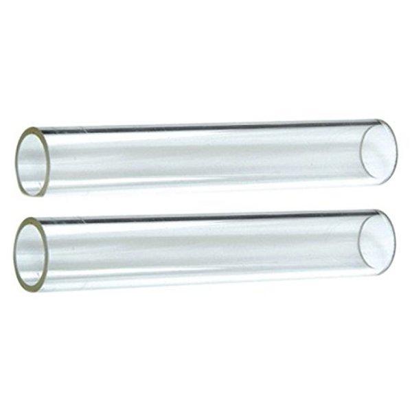 Hiland Quartz Glass Tube Replacement (2 Pack) - Durable & Heat Resistant for Laboratory, HVAC, and Industrial Use