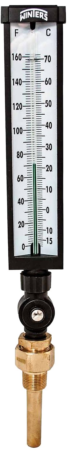 Winters TIM103ALF Well Thermometer - 3/4