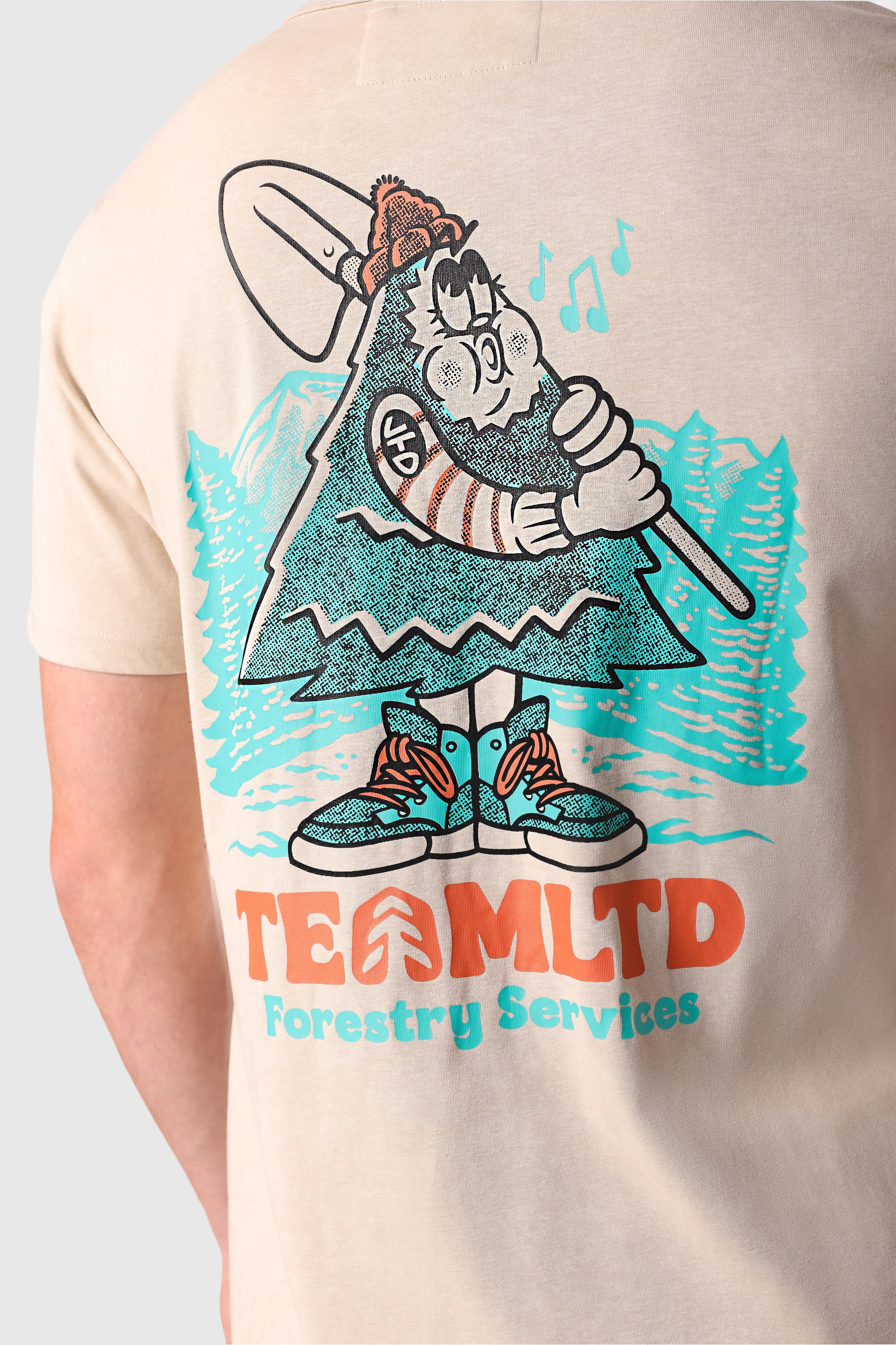 Premium Forestry Tee - Comfortable Men's T-Shirt for Outdoor Activities, Hiking & Camping