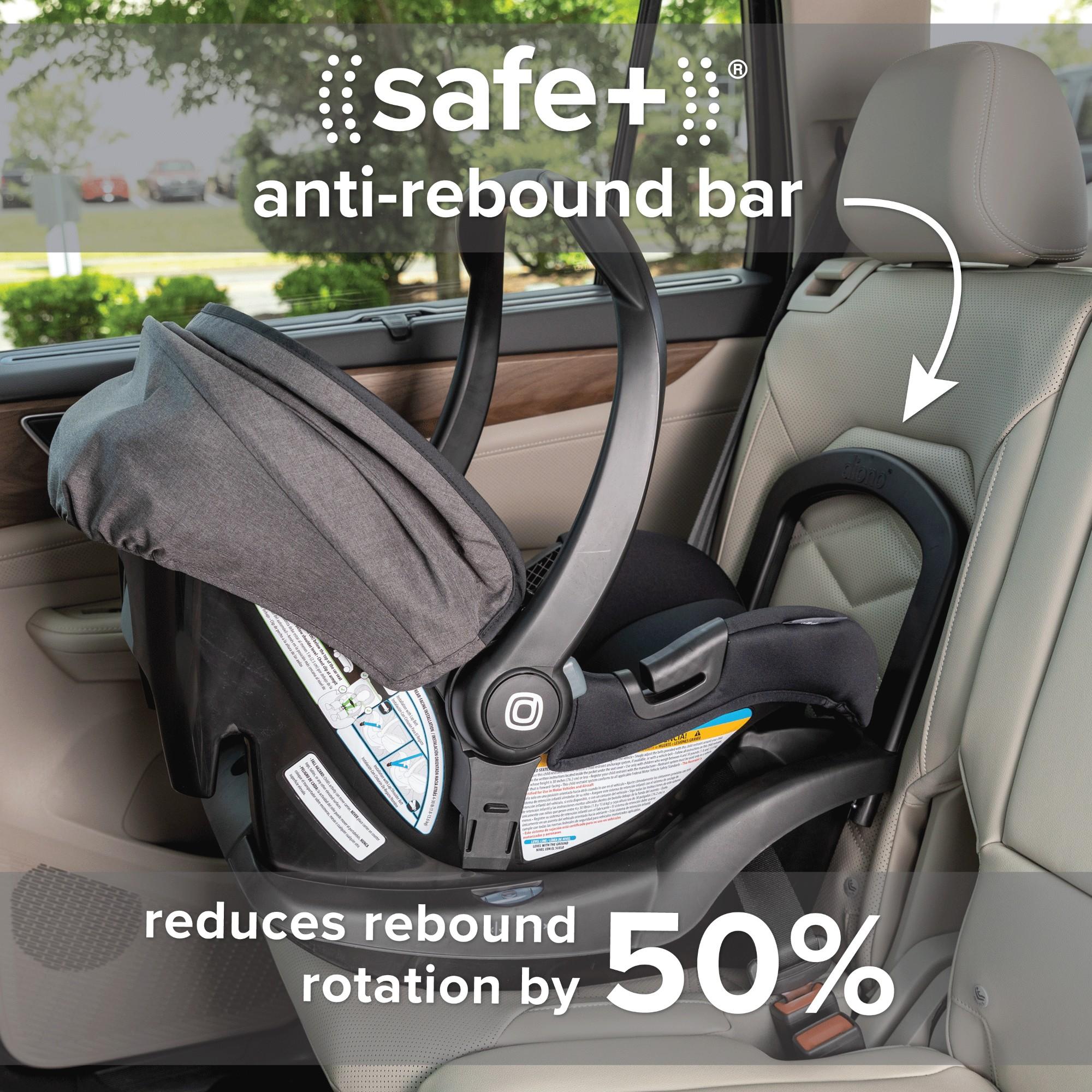 Diono Quantum 4-in-1 Convertible Car Seat, Stroller & Booster - Gray Slate | Safe Travel System for Infants to Toddlers | Perfect for Road Trips, Air Travel & Daily Commutes