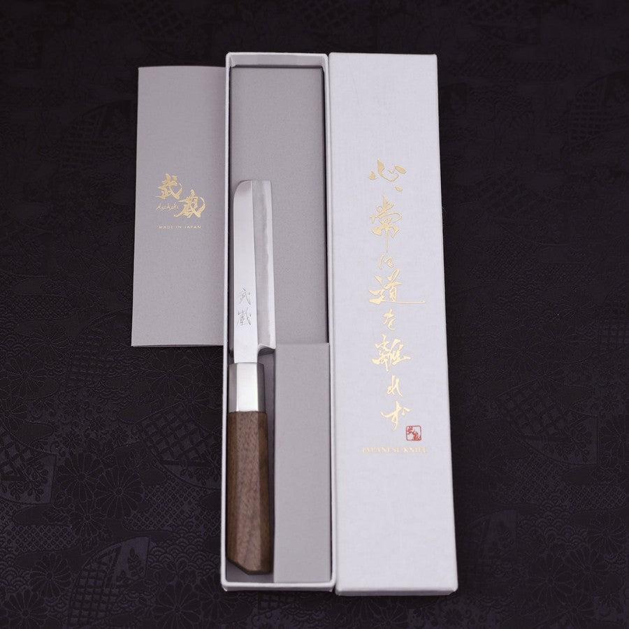 Premium Unagi Silver Steel #3 Walnut Handle 105mm Sushi Knife - Professional Japanese Chef Knife for Sushi, Sashimi & Precision Cutting