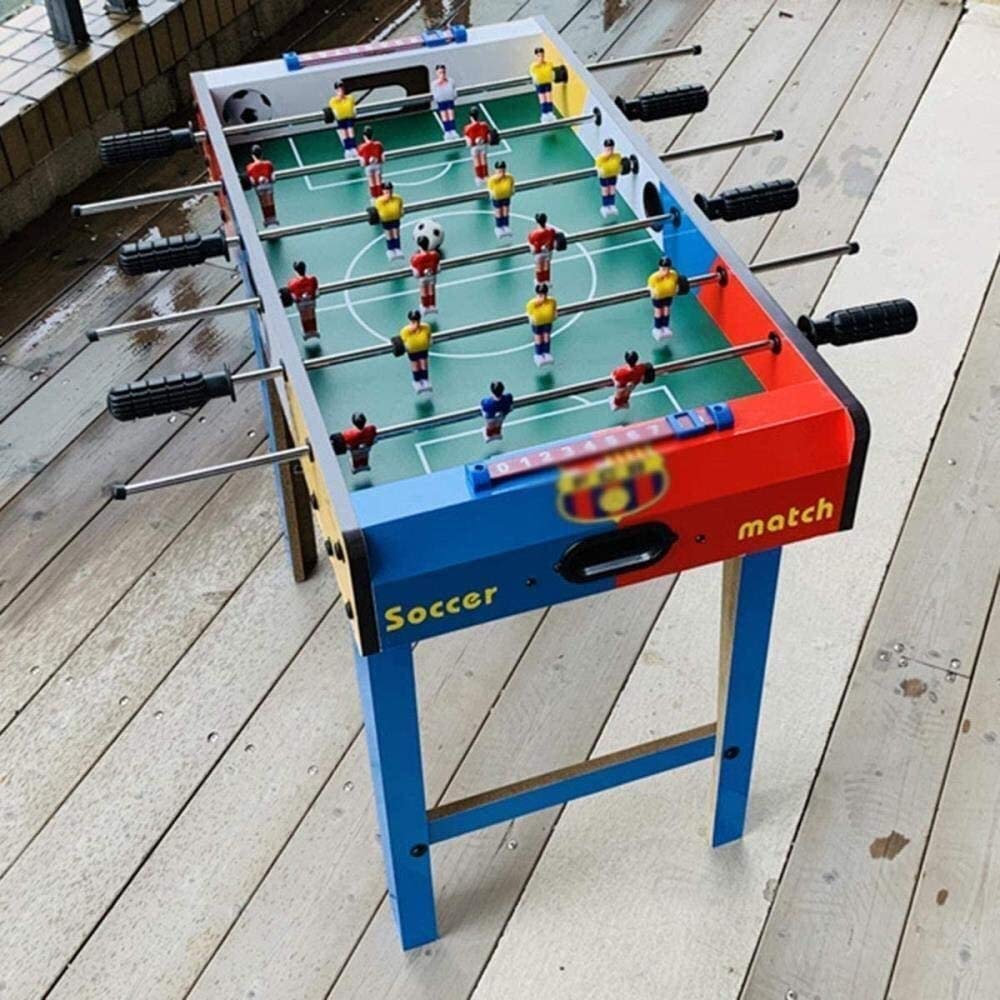 Premium Foosball Table for Adults & Kids - Heavy Duty Soccer Table Game with Sturdy Leg Construction - Fun Tabletop Football Toy for Game Rooms, Basements, and Family Entertainment