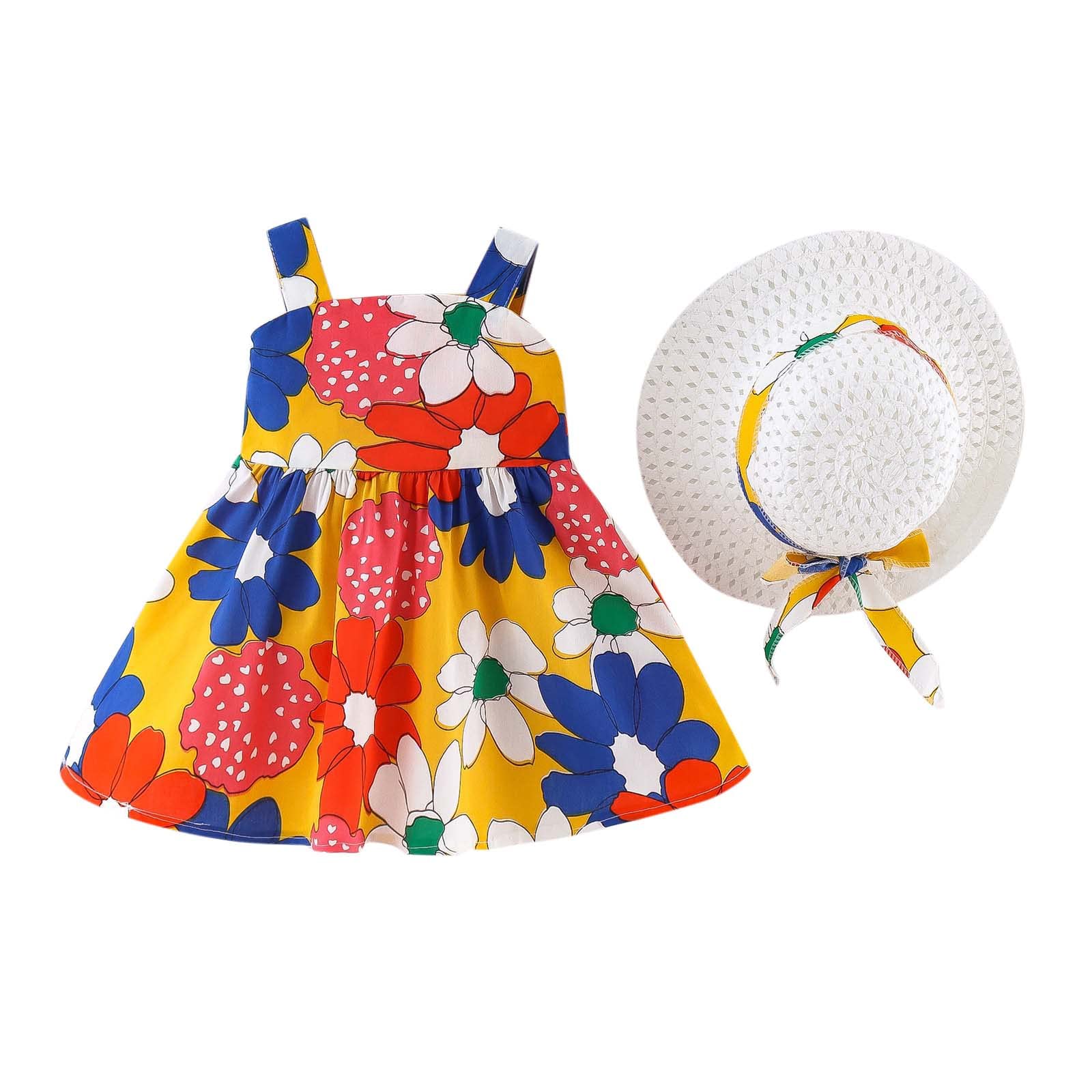 Princess Baby Dresses for Toddler Girls - Elegant Party Outfits for Summer Celebrations & Special Occasions | Perfect for Birthday Parties, Photo Shoots & Family Gatherings