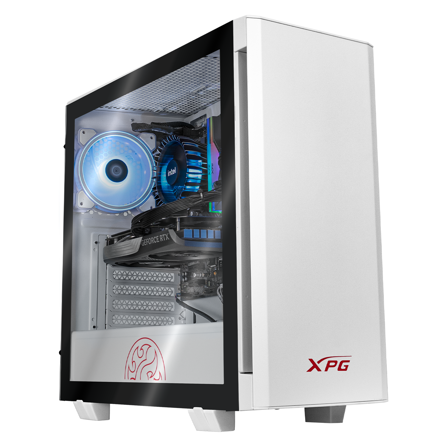 Xtreme PC Gaming Desktop - XPG GeForce RTX 4060, Intel Core i9-12900F, 32GB RAM, 500GB SSD + 4TB HDD, WiFi, White - Ultimate Gaming & Streaming Setup for Esports & 4K Gaming