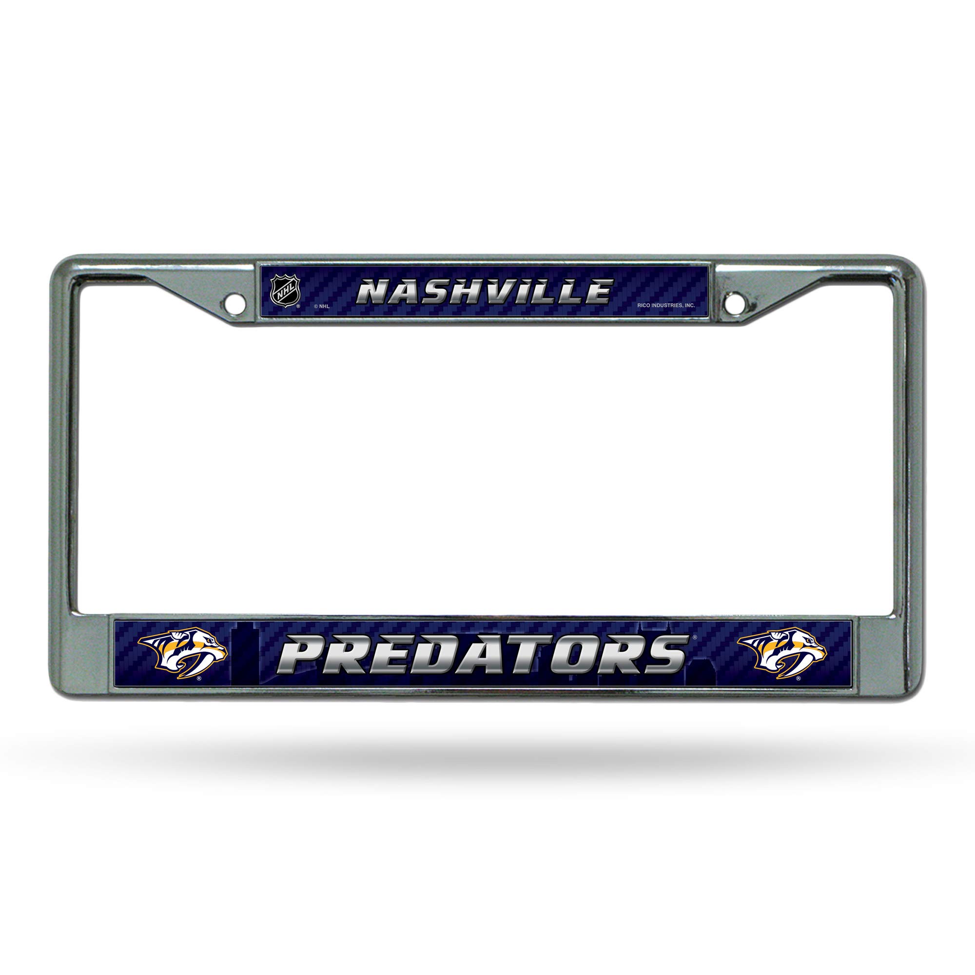 NHL Fan Shop Chrome License Plate Frame - Officially Licensed Team Logo - Perfect for Cars, Trucks & Tailgating
