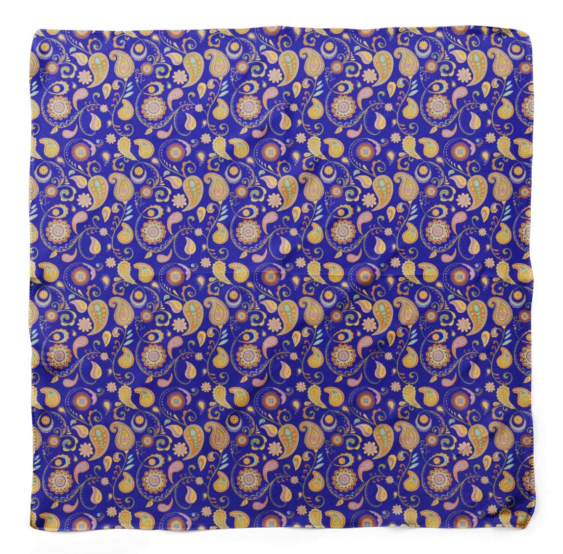 Bimba Pure Silk Printed Head Bandanas & Neck Scarves for Women - Summer Fashion Accessory for Hair, Beach, Yoga, and Outdoor Activities
