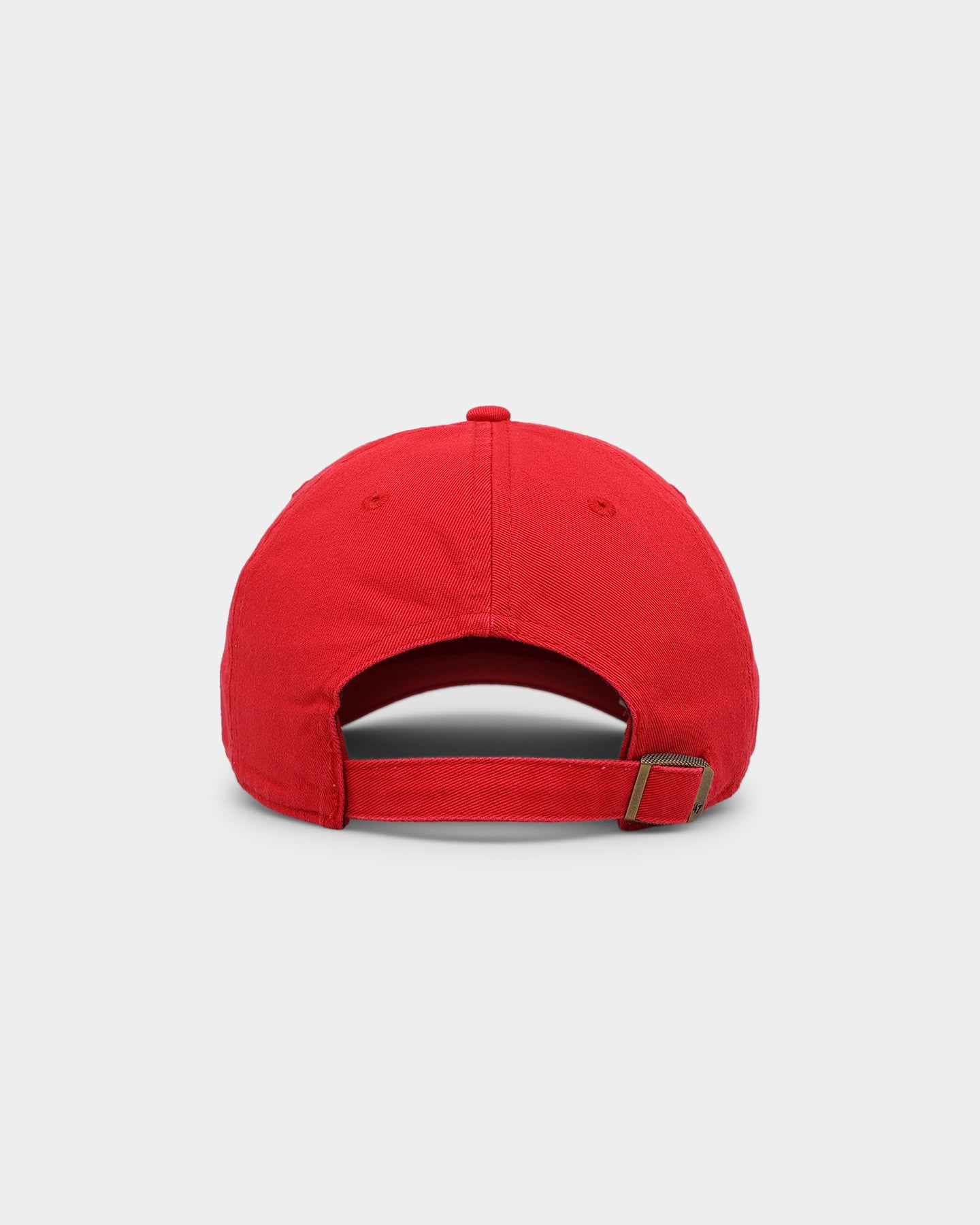 47 Brand Gonzaga Bulldogs '47 Clean Up Strapback Red Adjustable Hat - Official NCAA Basketball Fan Gear for Men & Women - Perfect for Game Day, Tailgating and Casual Wear