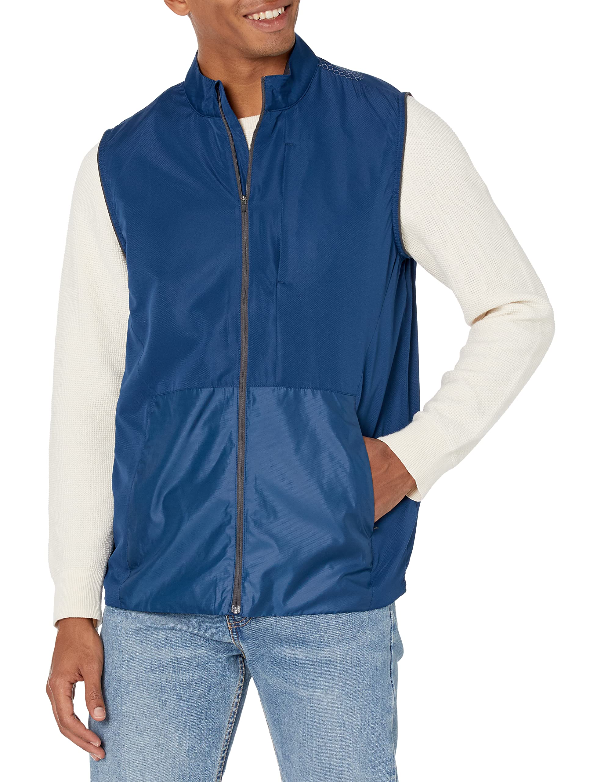 Oakley Men's Terrain Packable Vest - Lightweight Water-Resistant Outdoor Jacket for Hiking, Camping & Travel | Adjustable Fit & Packable Design