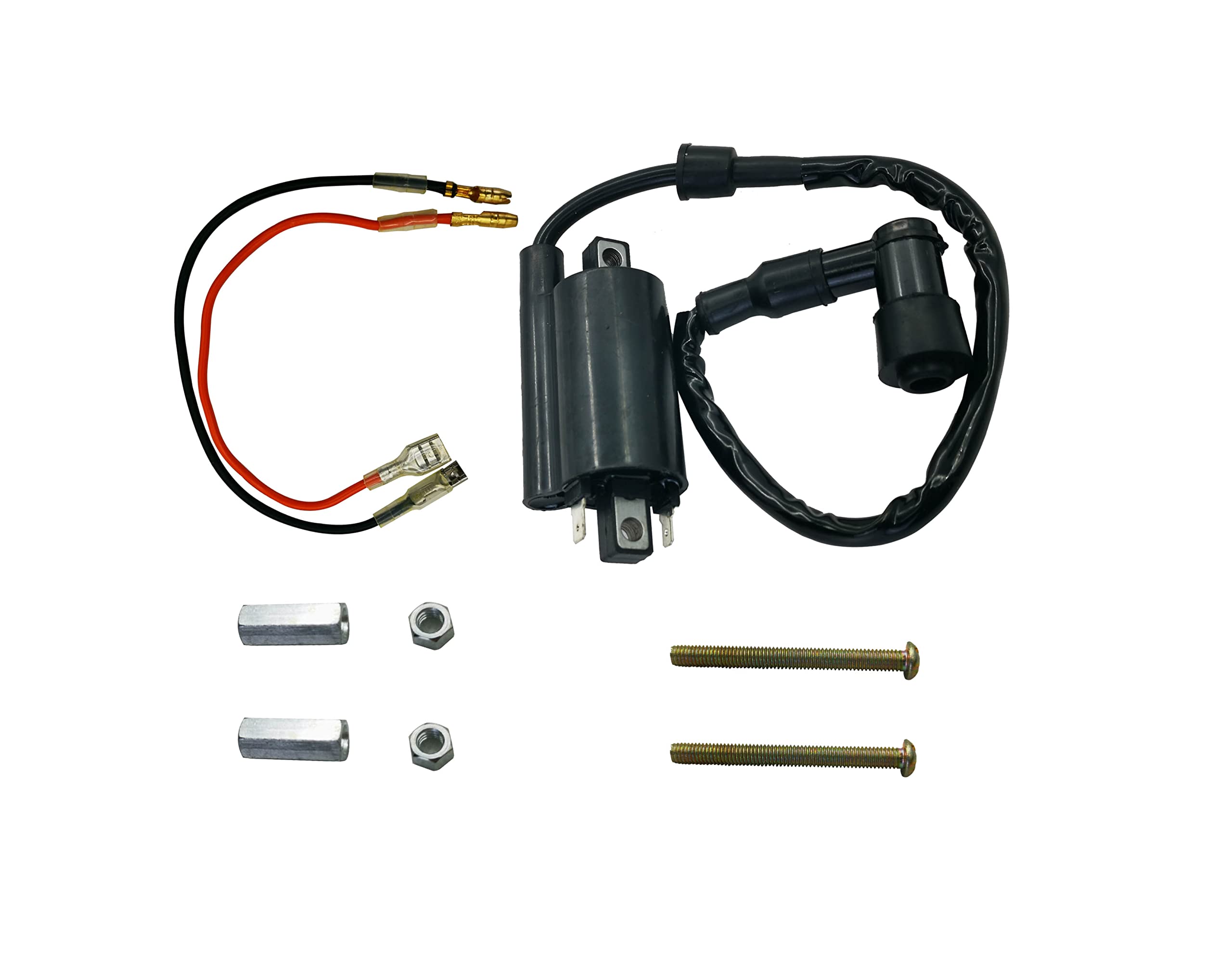 Kawasaki Bayou 300 KLF300 CDI Box, Ignition Coil & Starter Solenoid Relay Replacement Kit (1989-2004) - Compatible with ATV, Off-Road & Utility Vehicles