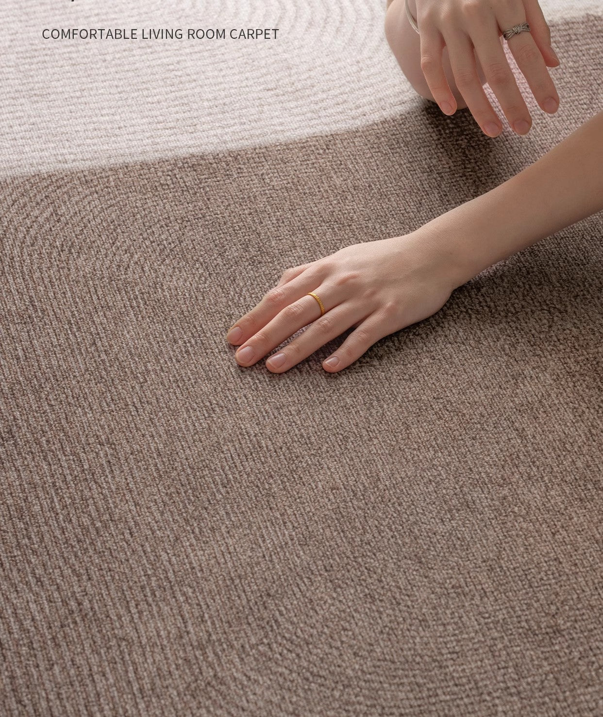 Modern Geometric Area Rugs for Dining Room - Extra Large Contemporary Floor Carpets for Living Room & Bedroom - Non-Slip Soft Home Decor for Family Gatherings & Relaxation