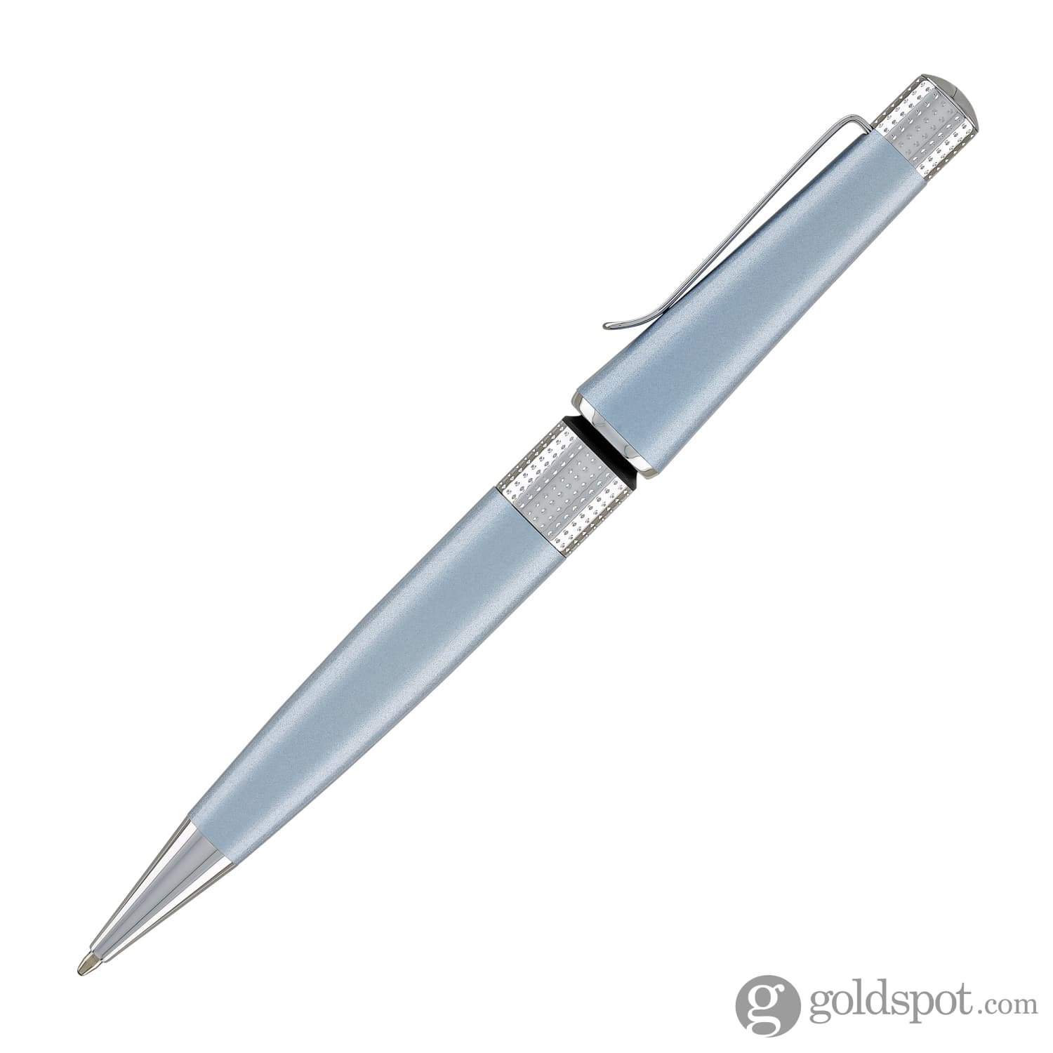 Premium Cross Beverly Ballpoint Pen - Light Blue Elegant Writing Instrument for Office, School & Gift Giving