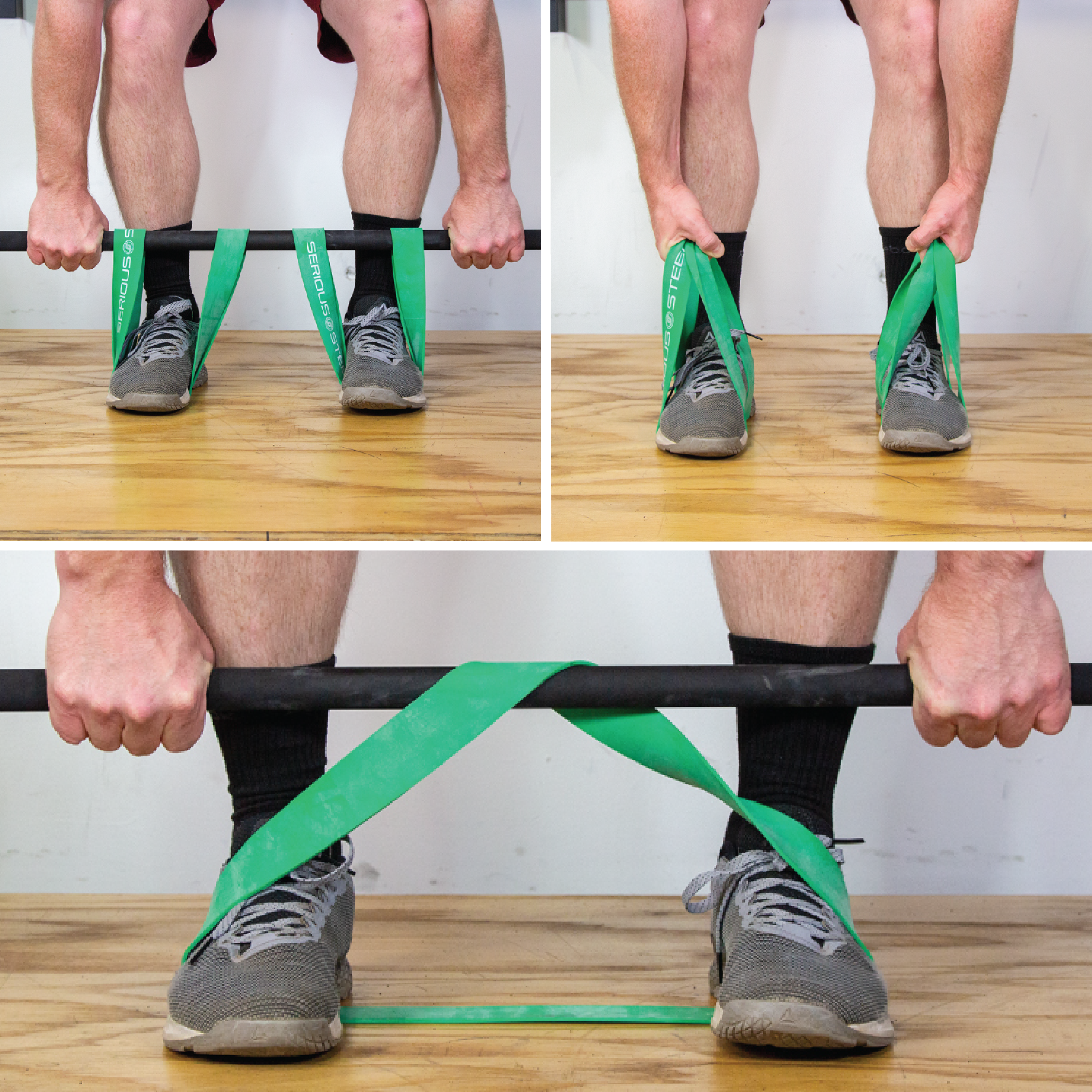 20 Pairs of Heavy Duty Deadlift Bands - Powerlifting Resistance Bands for Strength Training, CrossFit & Home Gym Workouts - Perfect for Deadlifts, Squats & Pull-Ups
