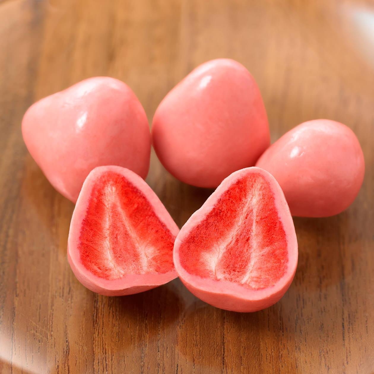 Premium Muji Strawberry Chocolate Covered Strawberries 50g - Delicious Japanese Snacks for Gifts, Parties & Dessert Lovers