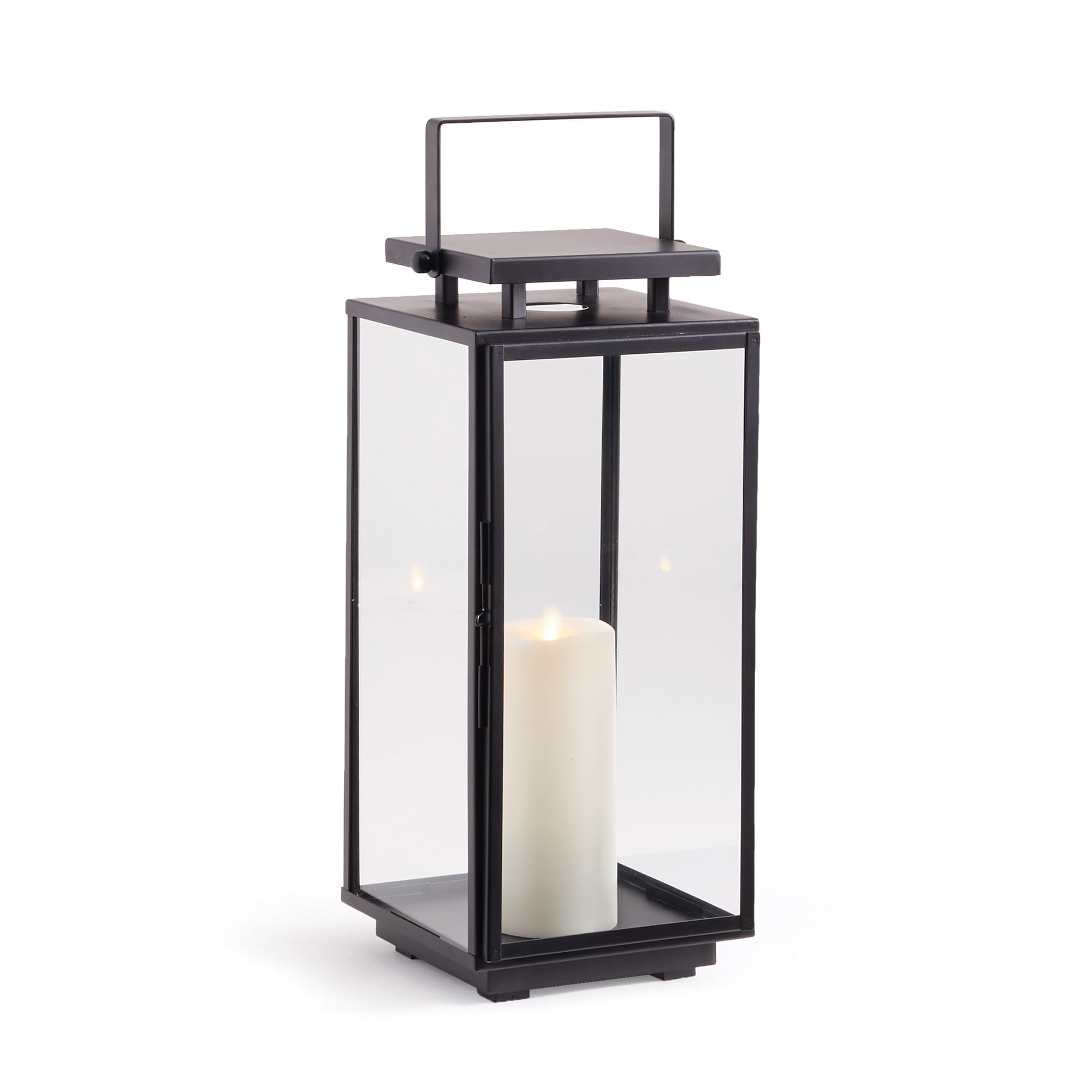 Napa Home & Garden Alden Small Black Outdoor Wall Lantern - Weatherproof Porch Light for Patio, Garden & Entryway Lighting