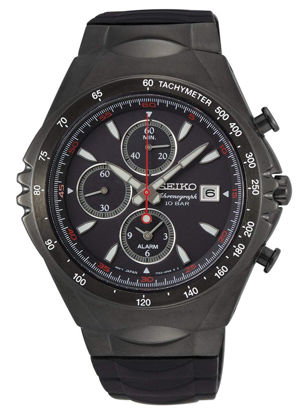 SEIKO × Giugiaro Design Limited Edition Macchina Sportiva SNAF87PC Watch - JDM Exclusive Chronograph for Racing Enthusiasts | Perfect for Motorsport Events & Collector's Display